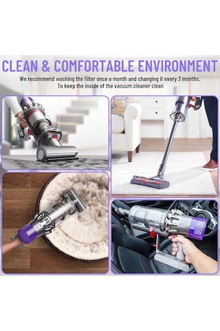 Hepa Filtre Elektrikli Süpürge V10 Sv12 Cyclone Animal Absolute İle Uyumlu