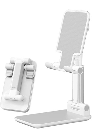 Telefon Ve Tablet Standı Yükseklik Ve Açısı Ayarlanabilir-beyaztb