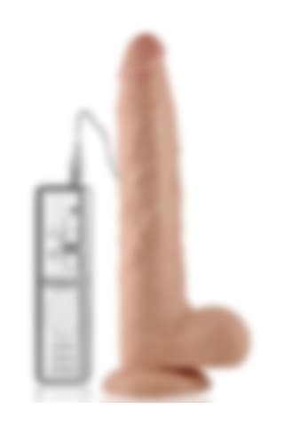 Fastieshop Real Extreme Realistik Titreşimli Dildo 24 Cm