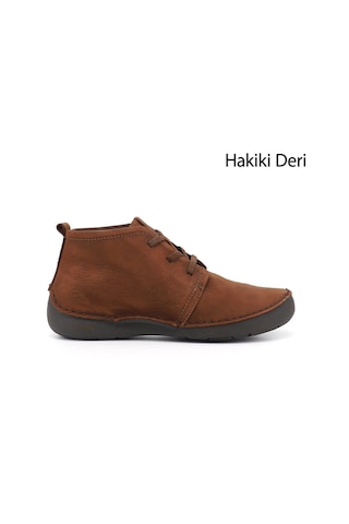Gönderir Gönderi R Kadın Taba Boyalı Bağcıklı Hakiki Deri Comfort Bot Dkzb02842661