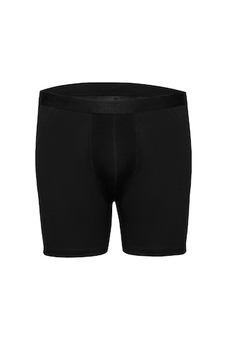 Weweus Siyah Micro Modal Premium Erkek Uzun Boxer 1419 Siyah