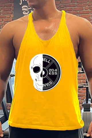 Bluu Barqo Gym Fitness Tank Top Sporcu Atleti