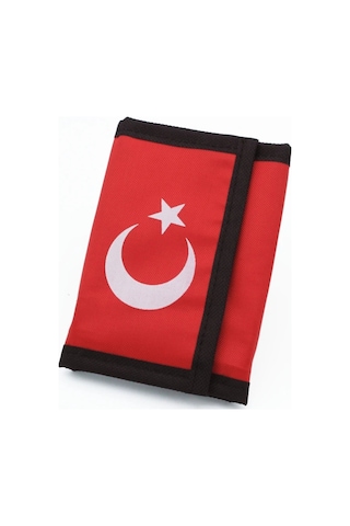 PENTA POLO TÜRK BAYRAĞI DESENLİ SPOR CÜZDAN