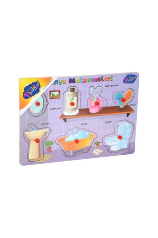 296-297 Onyıl Ahşap Tutmalı Banyo Malzemeleri