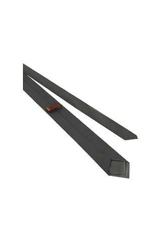 Plus Scorpion Klasik & Modern Stil Uyumlu Armürlü Erkek Kravat Özel Gün Ve İş Hayatı İçin Gri
