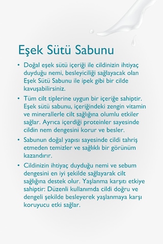 Eşek Sütlü Sabun 125 Gr