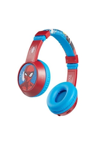 Marvel Spiderman Örümcek Adam Bluetooth Kulaklık Mikrofonlu Kablosuz Çocuk Kulaklığı Lisanslı Mv-9938-sp