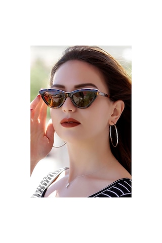 Daniel Klein Dk4274-3 Polarize Camlı Cat Eye Kadın Güneş Gözlüğü