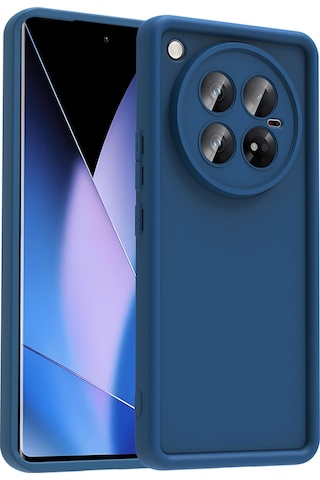 Mobilteam İnfinix Zero 40 5g Kılıf Kamera Korumalı Ananas Kapak - Siyah Siyah