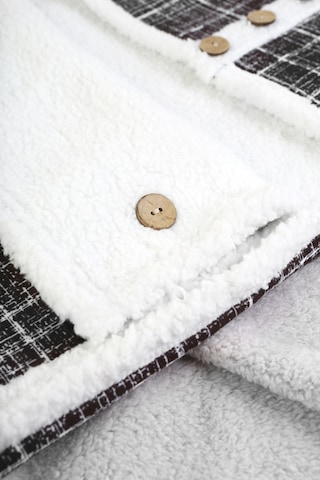 Bebek Dış Kundak Battaniyesi Uyku Tulumu Bebek Arabası Puset Minderi Örtüsü Fluffy Battaniye Bb-506