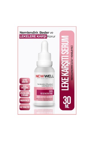 New Well Nemlendirme ve Cilt Yenileyici Leke Karşıtı Serum 30 ML