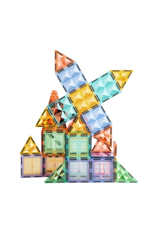 Starshine 100 Parçalı Premium Manyetik Oyuncak/bloklar Seti Renk