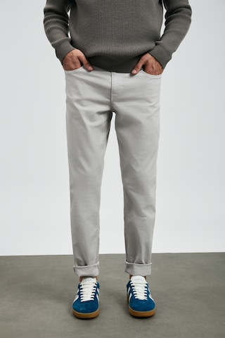 Lufian Helt Spor 5 Cep Erkek Pantolon Slim Fit Gri Gri 112190348100150 Gri