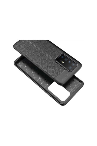 Huawei P40 Pro Kilif Deri Tarzi Niss Silikon Case 429492507