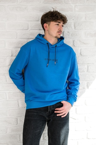 Kapüşonlu Baskılı Regular Fit 2 İplik Erkek Sweatshirt 001