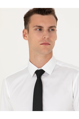 Pierre Cardin Erkek Beyaz Basic Gömlek 50277144-vr013 Beyaz