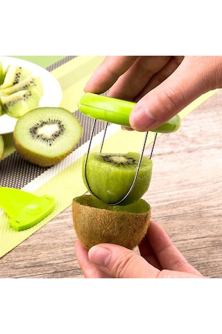 Jms Mutfak Ayrılabilir Yaratıcı Meyve Soyucu Salata Pişirme Araçları Limon Soyma Aletleri Yeşil