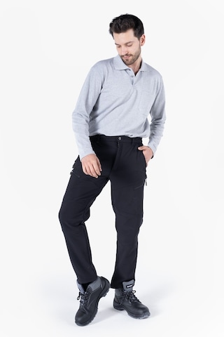 Softshell İş Pantolonu Ripstop Su Geçirmez Siyah