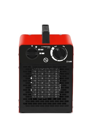 Trotec TDS 10 C Seramik Elektrikli Fanlı Isıtıcı Kırmızı