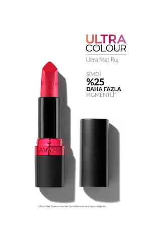 Avon Ultra Mat Ruj Ruby Kiss
