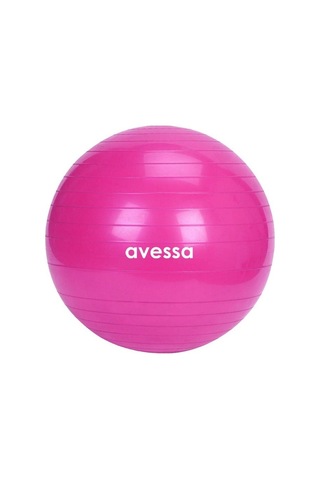 Özel Seri Ev Egzersizi Aktif Yaşam Stretching 65 Cm Poşetli Plates Topu Pompasız Pembe Plt-65 Pink