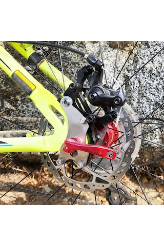 Ztto-ztto Bisiklet Fren Diski Adaptörü Alüminyum Alaşımlı Siyah