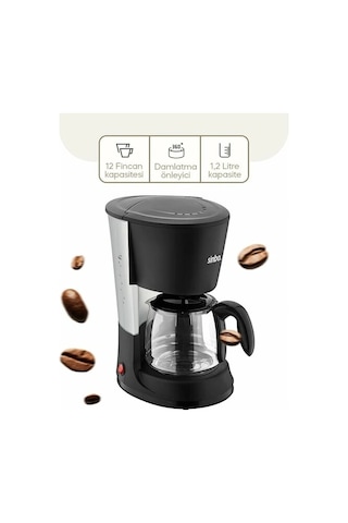 Sinbo 2'si 1 Arada Filtre Kahve Ve Çay Demleme Makinesi Çok Renkli