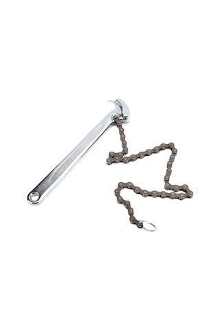 Maiyame 9 İnç Zincirli Anahtar - Isıtma İşlemli Çelik, 156mm Çap Kapasitesi, Pas Koruyucu Kaplama, Filtre Ve Boru Uygulamaları