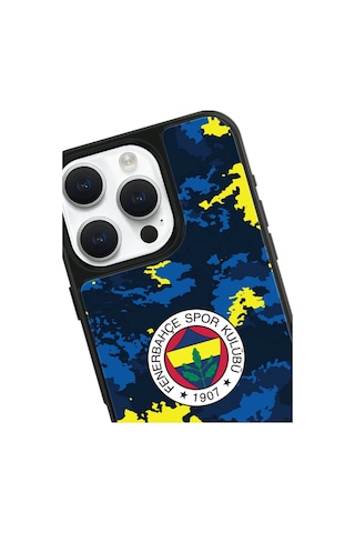 X Dekomus Lisanslı Fenerbahçe Apple Uyumlu iPhone 16 Pro Army Premium Telefon Kılıfı "dekomus Cep Defteri Hediyeli"