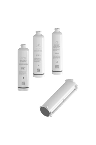 Ortimax Water Chef Direkt Akışlı Su Arıtma Cihazı Filtre Seti, 3'lü Set Diğer