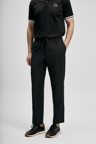 Lufian Fenrıc Smart Erkek Chino Pantolon Slim Fit Siyah Siyah 111190362100100
