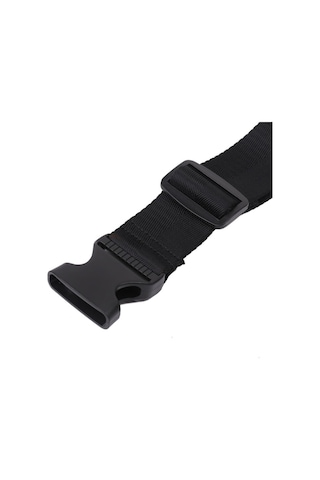 Sdtn 2 Adet Valiz Emniyet Kemeri + 1 Adet Valiz Kilidi Siyah