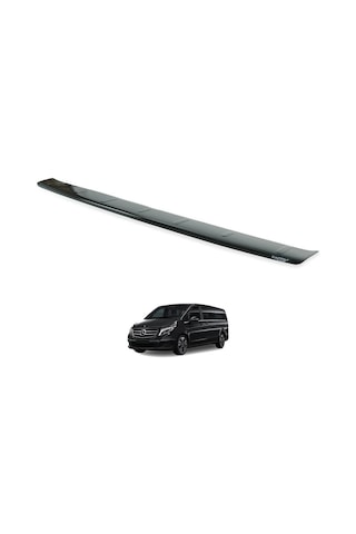 Mercedes V Class Ferrous Arka Tampon Üstü Koruyucu Parlak 2019 Ve Üstü