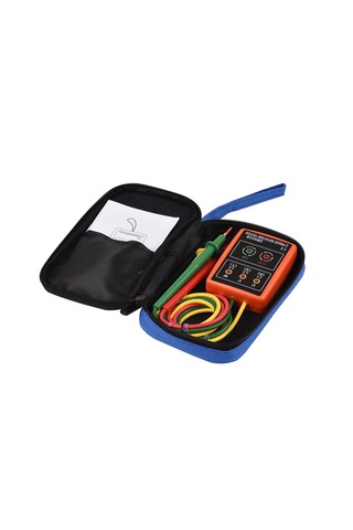 Jms Faz Test Cihazı Taşınabilir 3 Faz Rotasyon Test Cihazı Faz Sırası Ölçer Led'li Faz Sırası Göstergesi