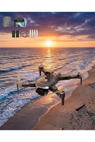 Hubrendy Akıllı Takip Özellikli 4k Drone Katlanabilir Tasarım Uzaktan Kontrollü Profesyonel Çe
