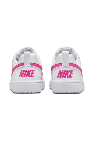 Nike Court Borough Low Recraft Beyaz Pembe Unisex Sneaker Dv5456-113 Beyaz