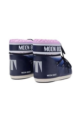 Moon Boot Moon Boot Icon Low Unisex Çocuk Kar Botu Blue Mavi