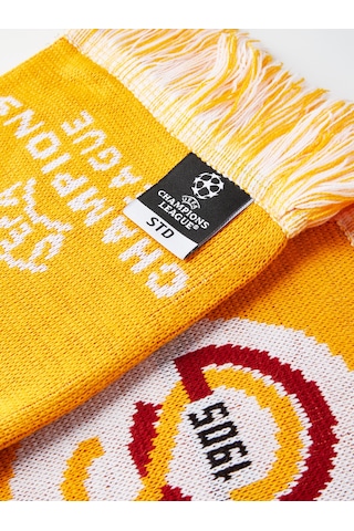 Gsstore Galatasaray Ucl Atkı U252231 Sarı - Kırmızı