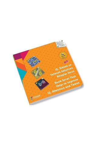 7+ Yaş 9’Lu Set - Iq. Dikkat ve Yetenek Geliştiren Kitaplar