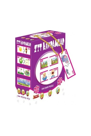 2945 Diytoy Zıt Kavramlar Kutulu 2 Li.