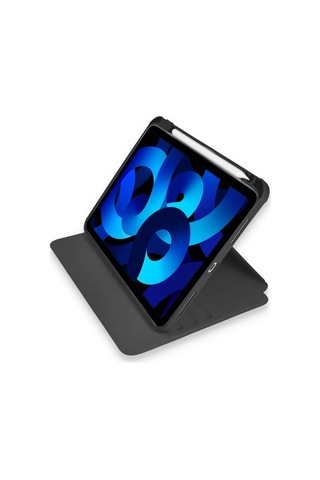 Kalem Stylus Apple  İpad Uyumlu 10.2 7.nesil Kılıf Starling 360 Kalemlikli Tablet Kılıf - Siyah Diğer