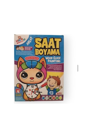 Ahşap Saat Boyama