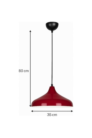 Nil Bordo Renk Özel Tasarım Modern Dekoratif Cafe Sarkıt Cafe - Mutfak Tekli Avize Bordo