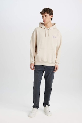 Defacto Rick And Morty Boxy Fit Kapüşonlu Baskılı Sweatshirt D6770ax25spbg702 Bej-bg702