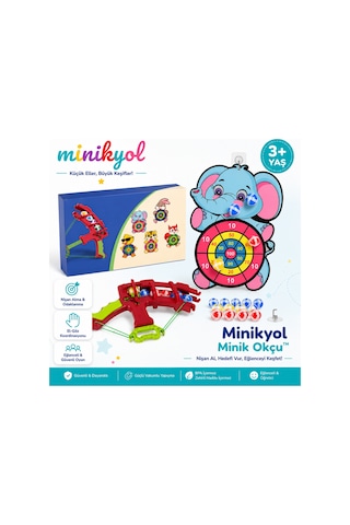 Minik Okçu Top Atan Yay Ve Hedef Seti Yapışkan Toplu Puanlı Çocuk Oyuncağı Minik Okçu Top Atan Yay Ve Hedef Seti Yapışkan Toplu Puanlı Çocuk Oyuncağı