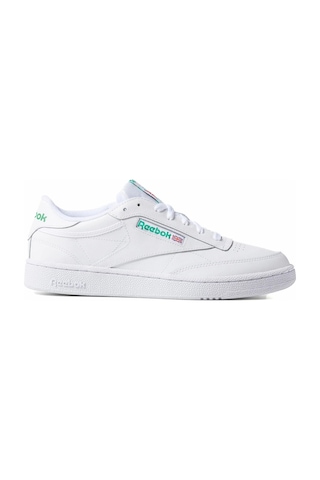 Reebok Club C 85 Unisex Günlük Spor Sneaker Ayakkabı Beyaz-yeşil Beyaz - Yeşil