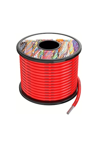 Xuweiwei Enbohao 10awg 25ft Silikon Elektrik Kablosu Lehimli Bakır Esnek Yüksek Isı Direnci