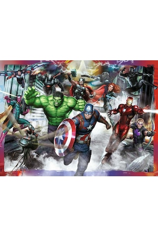Ravensburger 100 Parça Puzzle Avengers 107711