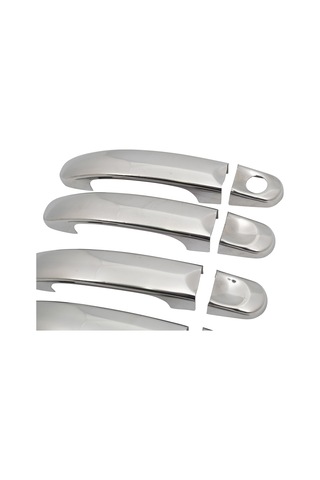 Volkswagen Transporter T6 Uyumlu 2015-2023 Krom Kapı Kolu 4 Kapı Paslanmaz  Çelik