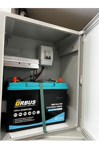 Sunpro1185 Taşınabilir Güç İstasyonu 100 Ah Lityum Akü Şebekeden